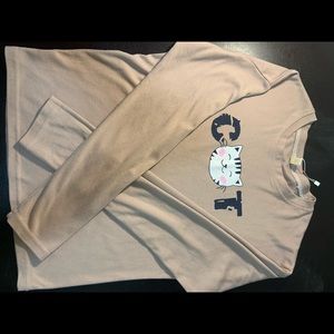 Cat Pajama Top